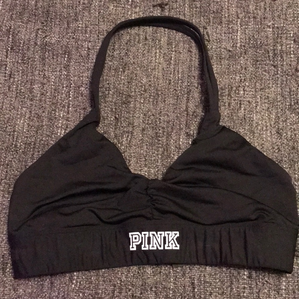 Pre-💓ed PINK Ultimate halter swim/sports bra